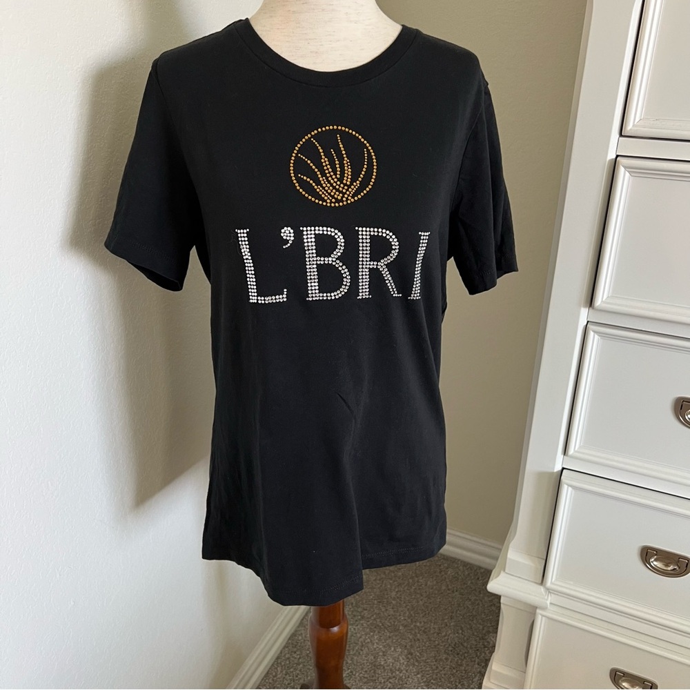 L’BRI Pure n’ Natural Bling Short Sleeve Tee